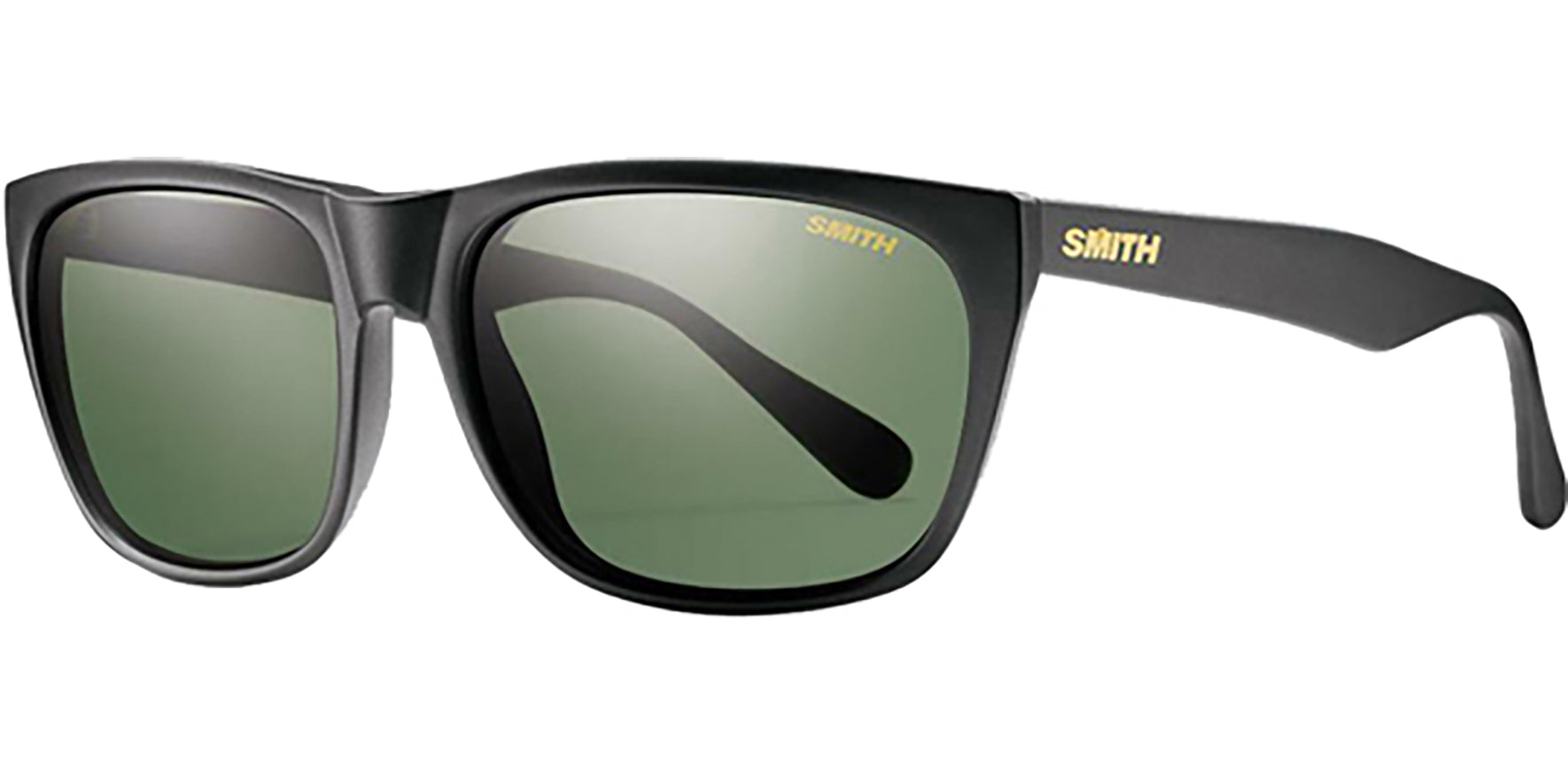 Smith Optics Tioga Polarized Matte Black Soft Square - Eyedictive