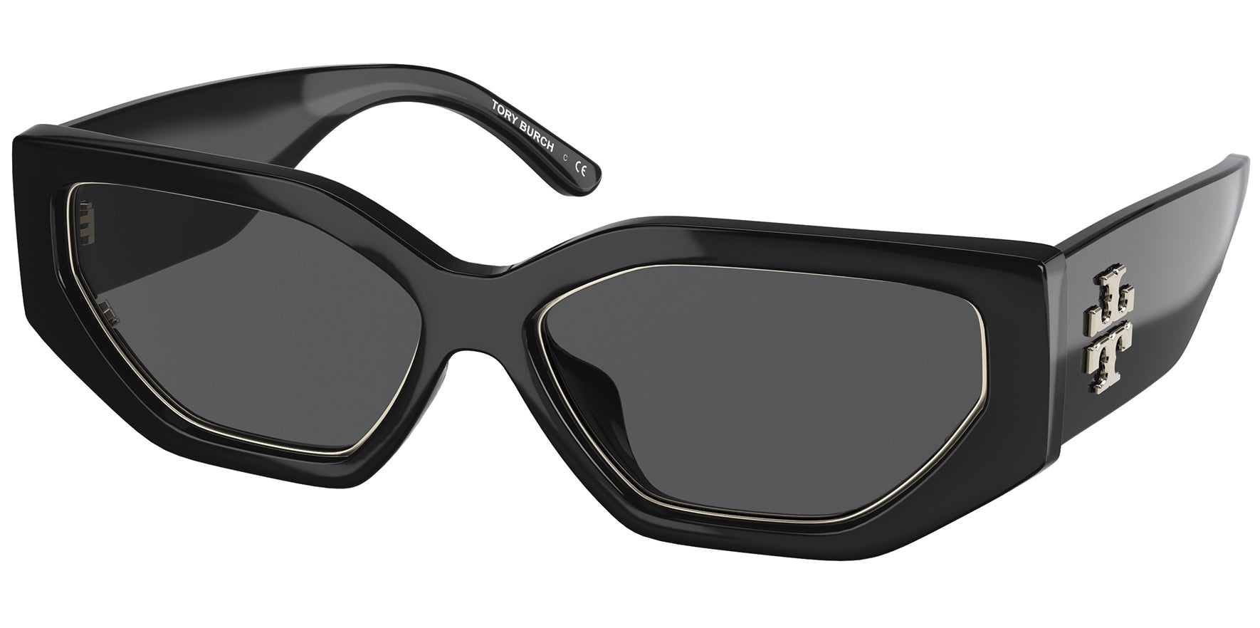 Tory Burch Kira Chunky Geometric Cat-Eye - Eyedictive