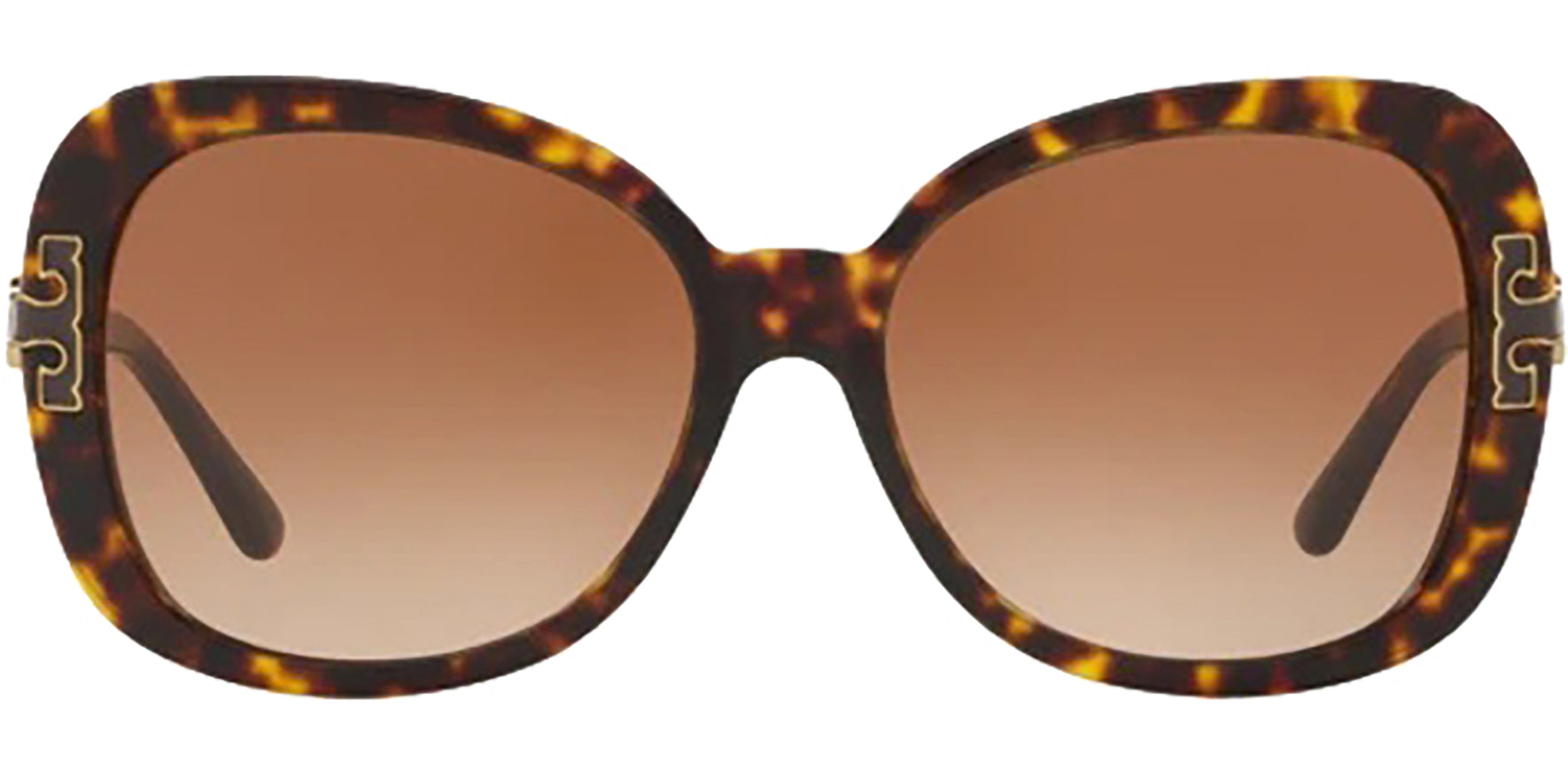 Tory Burch Dark Havana Rounded Butterfly - Eyedictive