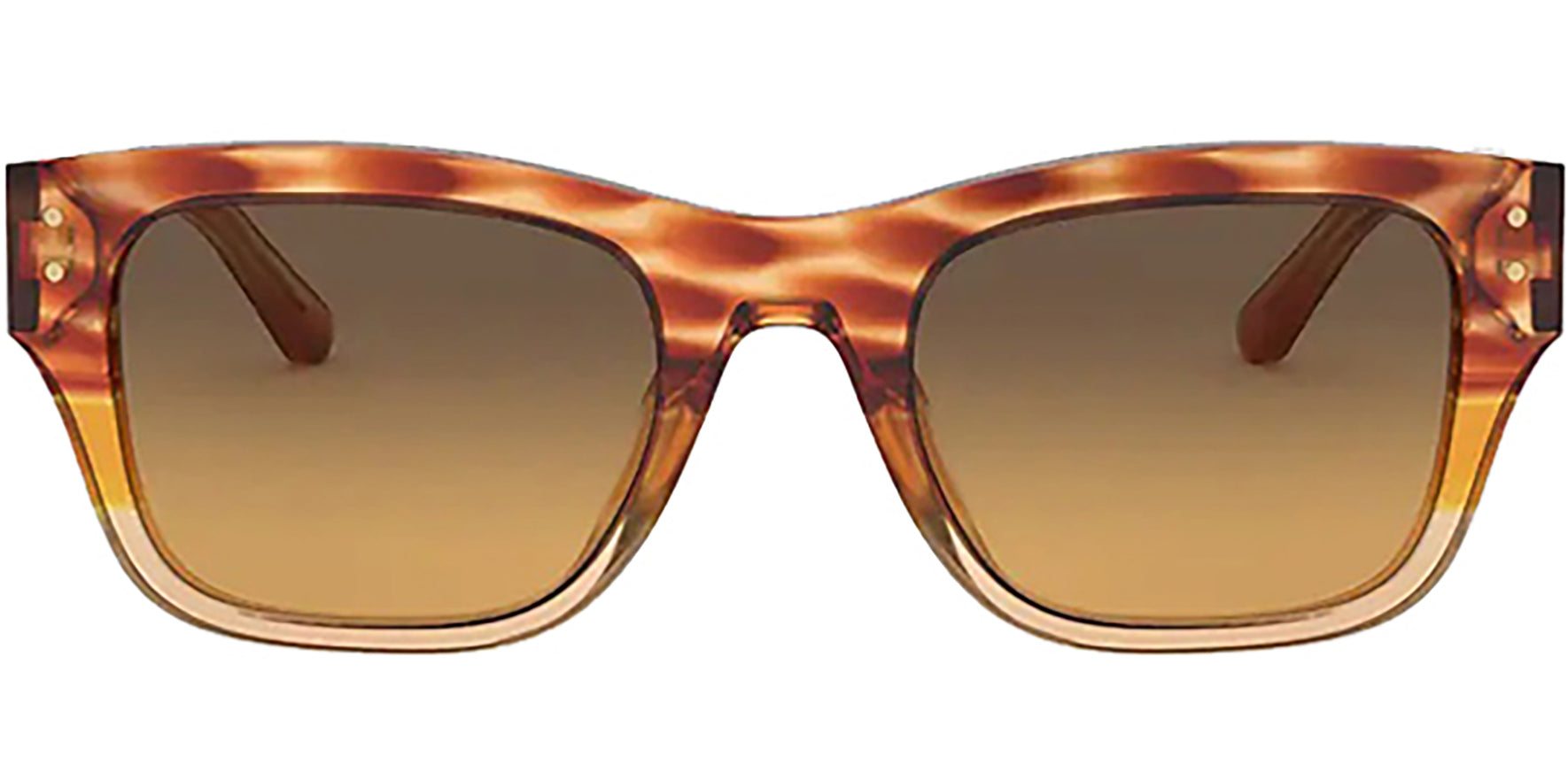 Tory Burch Amber-Brown Tortoise Square w/ Gradient Lens - Eyedictive