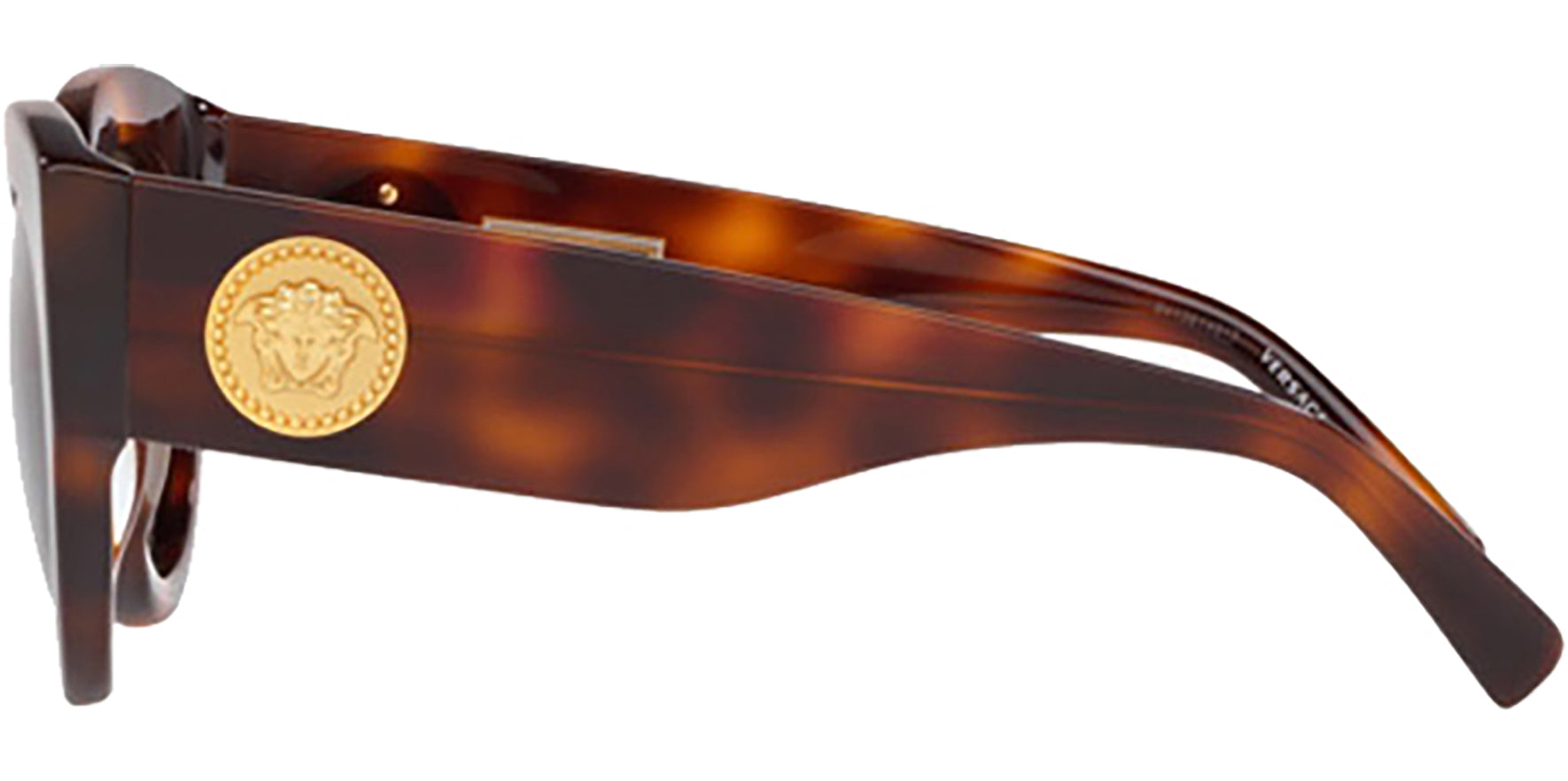 Versace Tribute Havana Rounded Cat Eye - Eyedictive