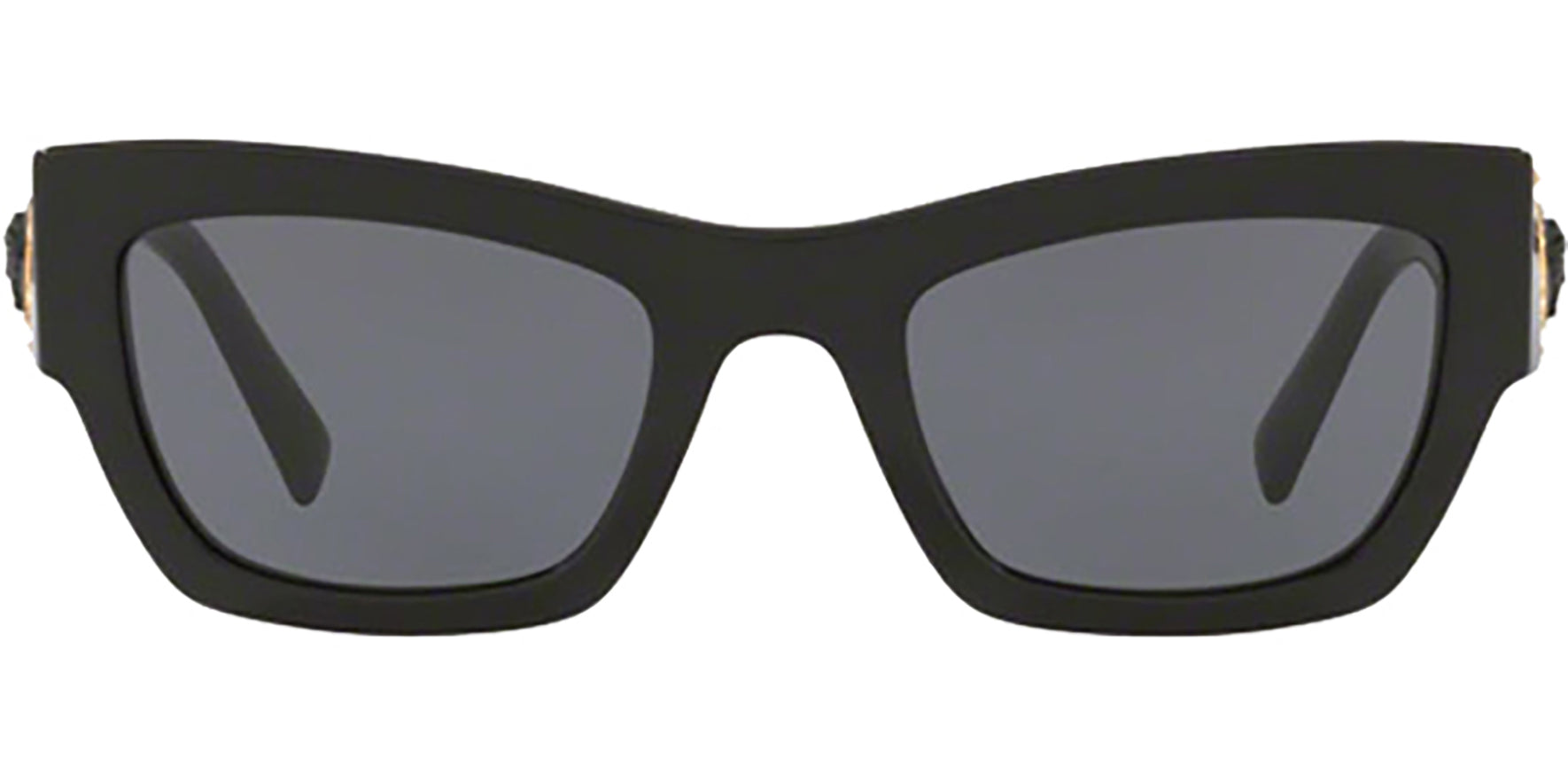 Versace Black Medusa Ares Squared Cat-Eye - Eyedictive