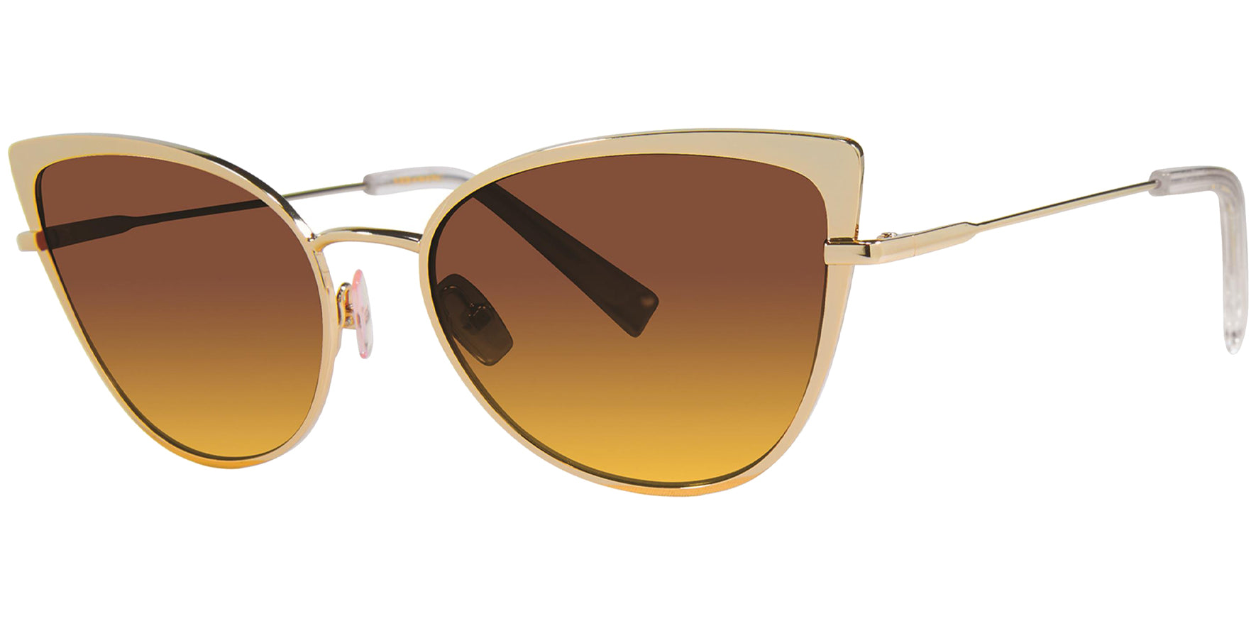 Vera Wang Gold-Tone Cat Eye w/ Gradient Lens - Eyedictive