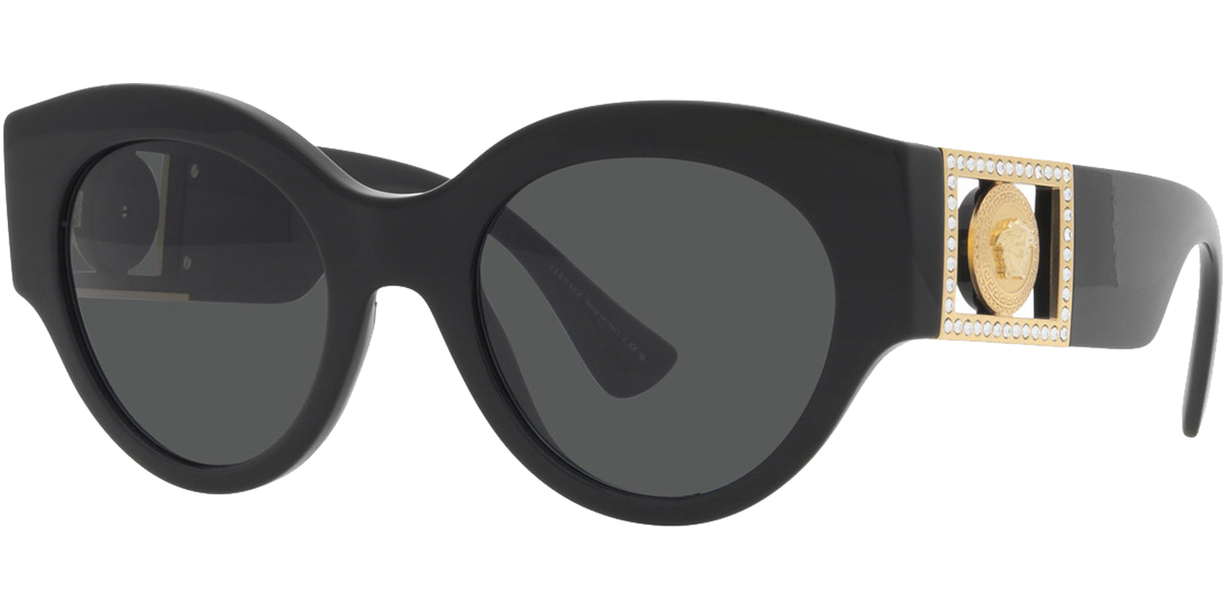 Versace Bright Medusa Round Crystal - Eyedictive