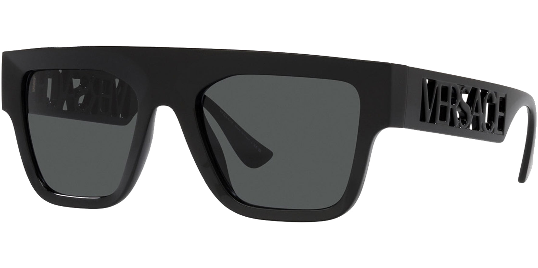 Versace Flat-Top Square w/ Cutaway Branding - Eyedictive