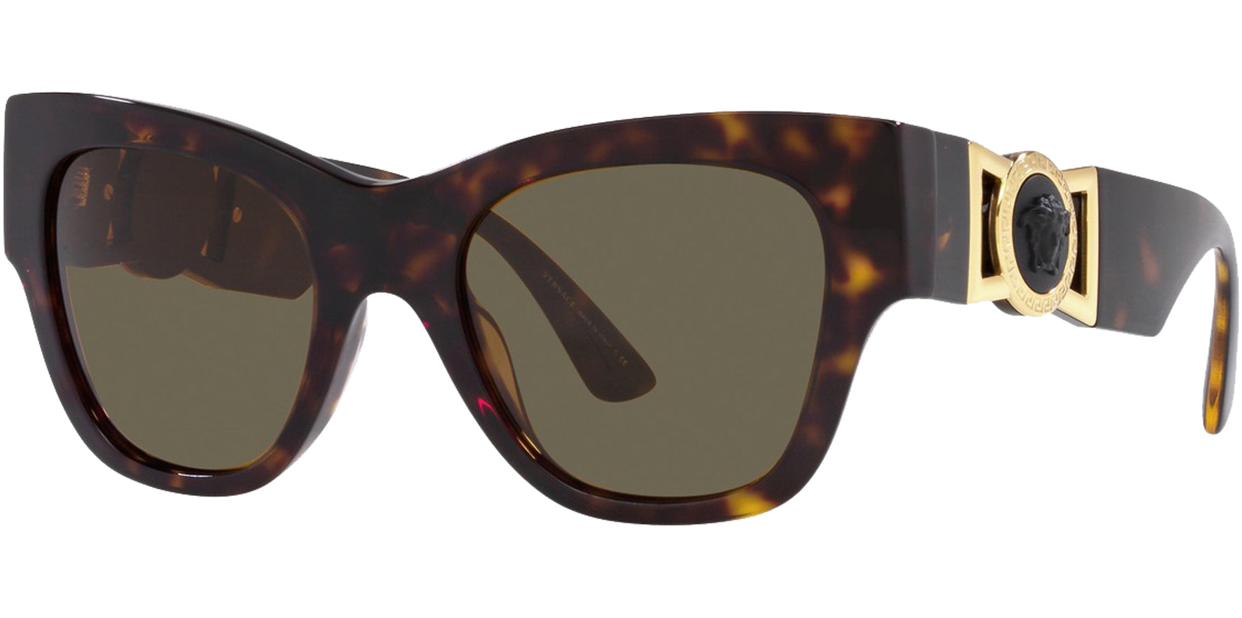Versace Chunky Squared Cat Eye w/ Medusa Temples - Eyedictive