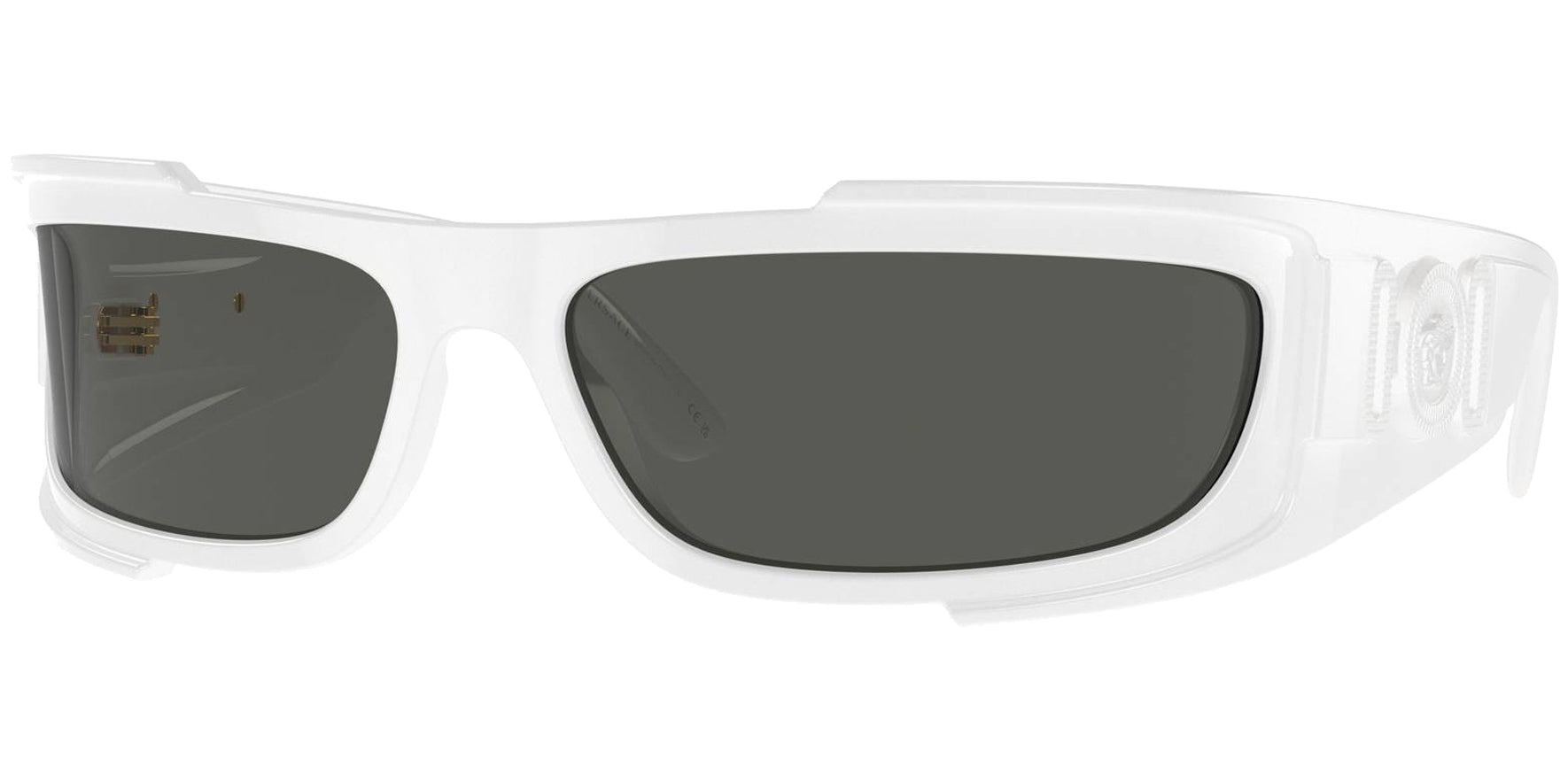 Versace Medusa Biggie White Wrap - Eyedictive