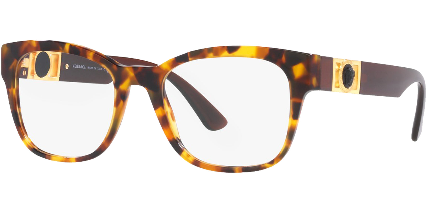 Versace Men's Soft Square Eyeglass Frames - Eyedictive