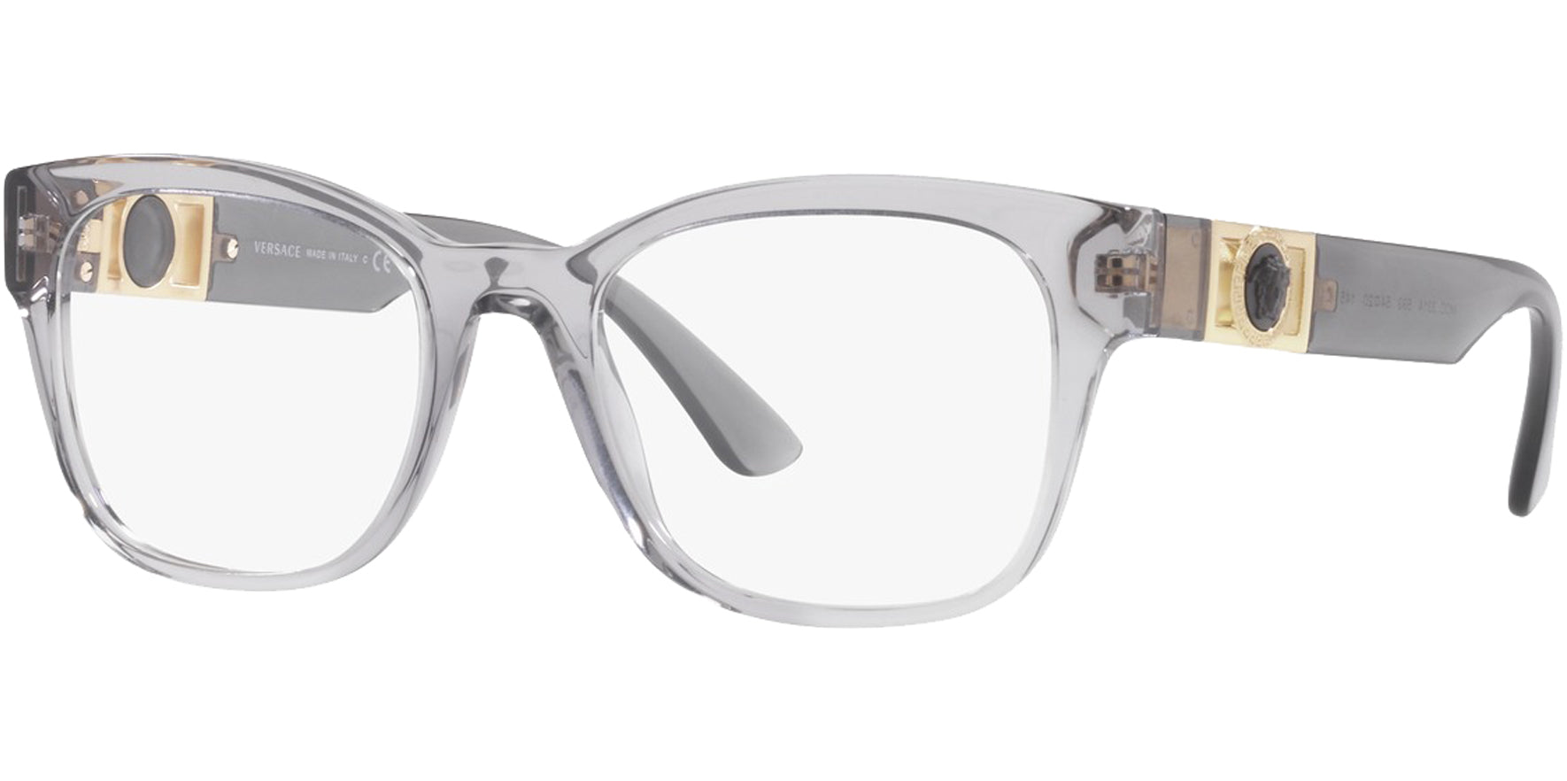 Versace Men's Soft Square Eyeglass Frames - Eyedictive