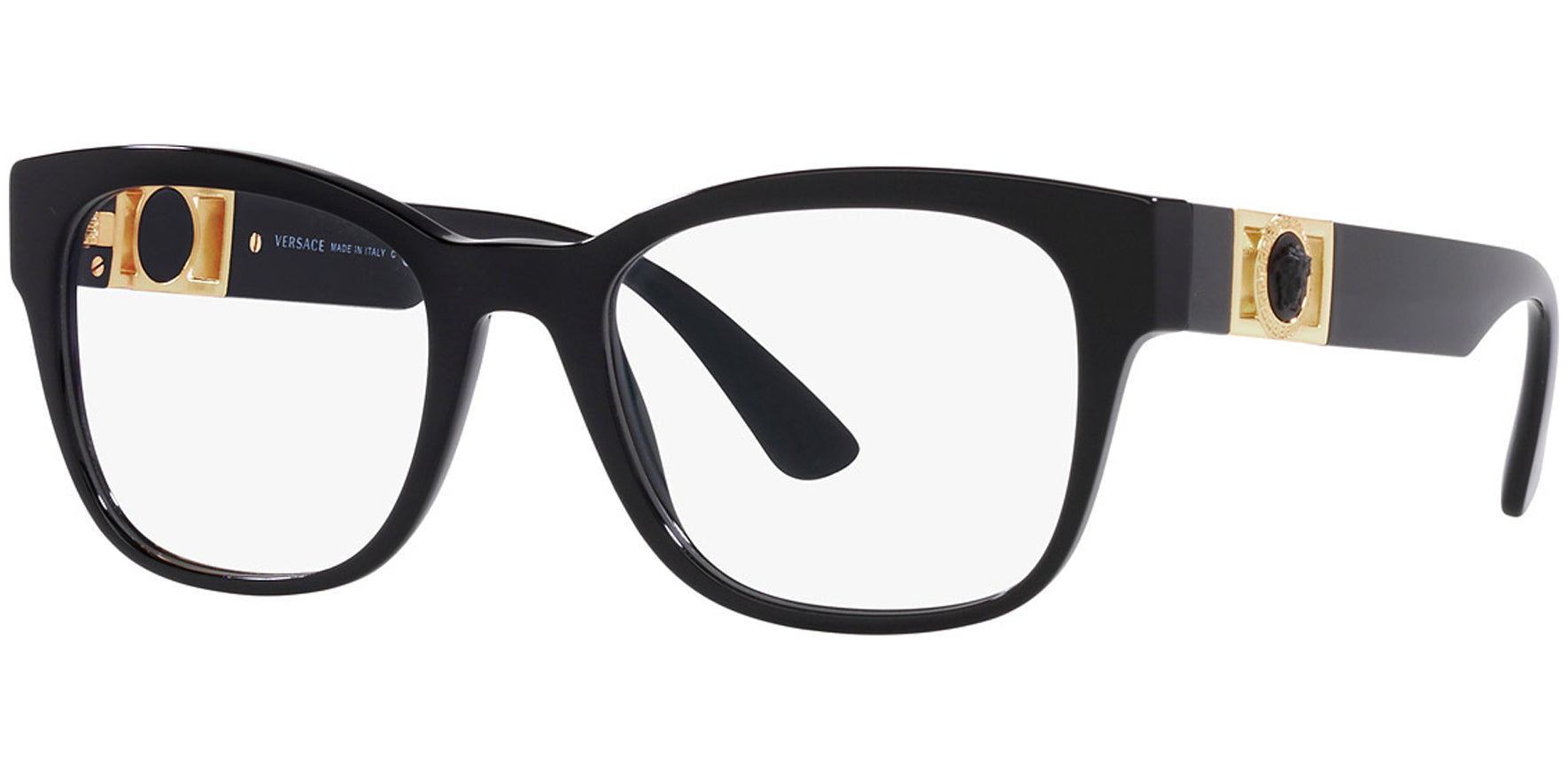 Versace Men's Soft Square Eyeglass Frames - Eyedictive