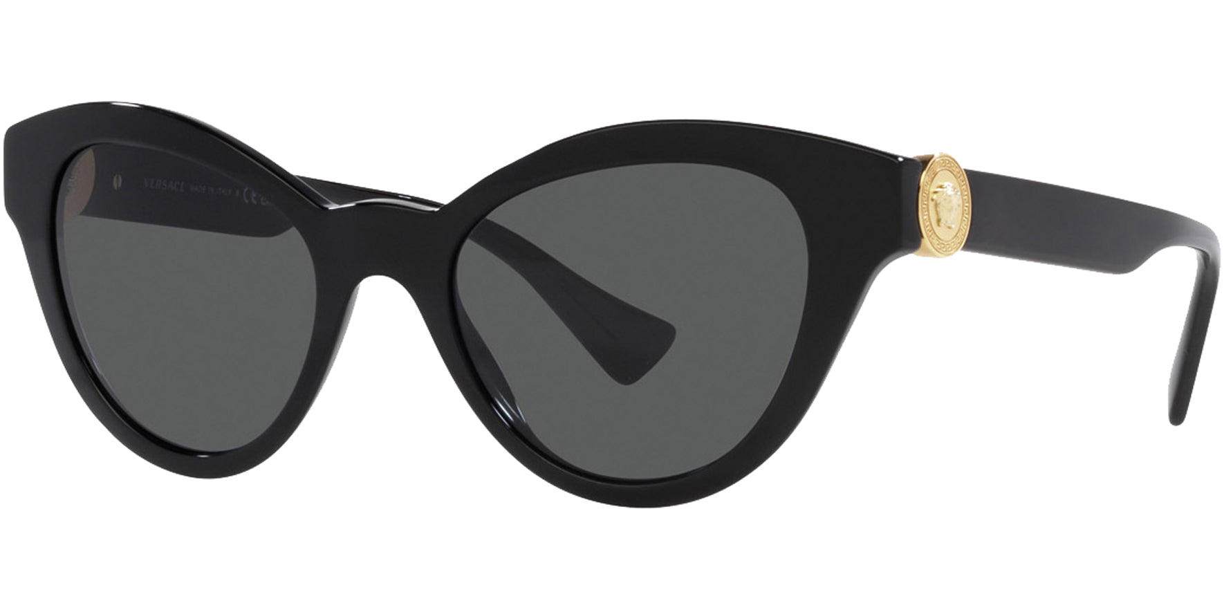 Versace Oval Cat Eye w/ Medusa Hinge - Eyedictive