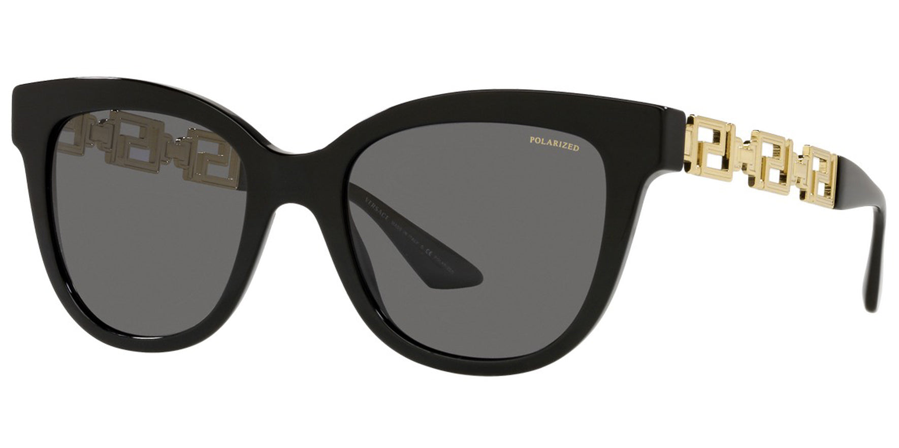 Versace Polarized Black Cat Eye - Eyedictive
