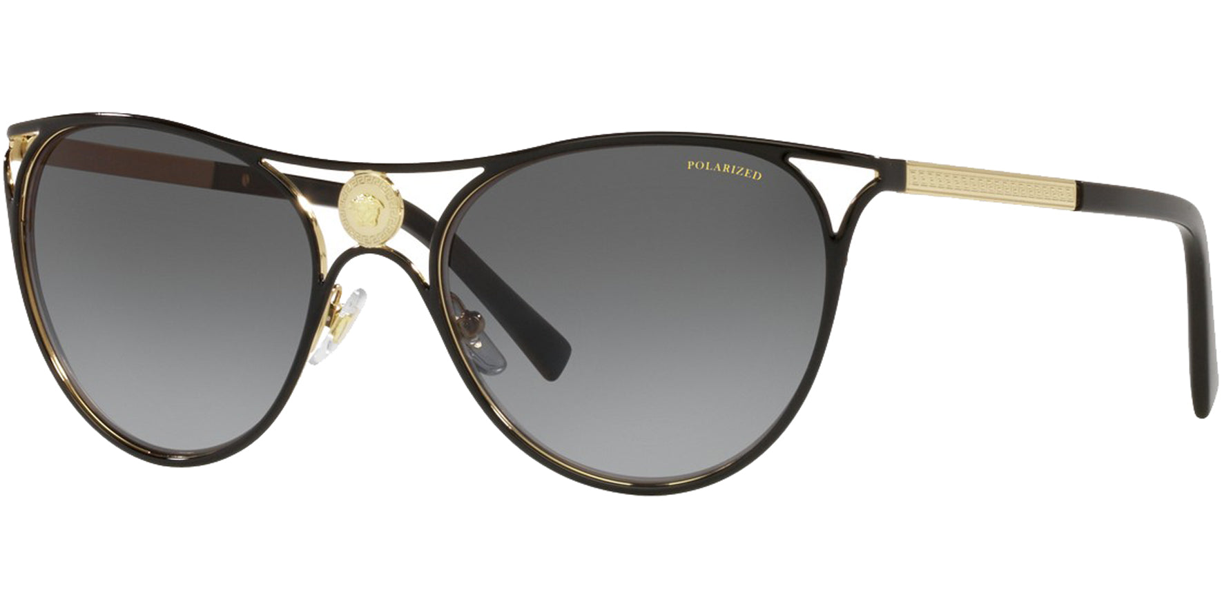 Versace Polarized Cutaway Cat Eye - Eyedictive