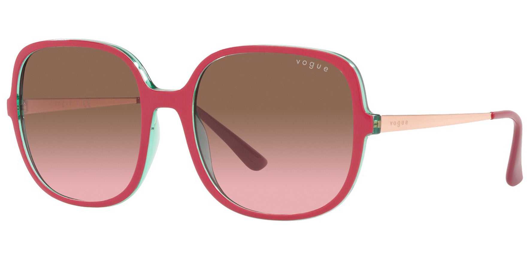 Vogue Square Butterfly w/ Gradient Lens - Eyedictive