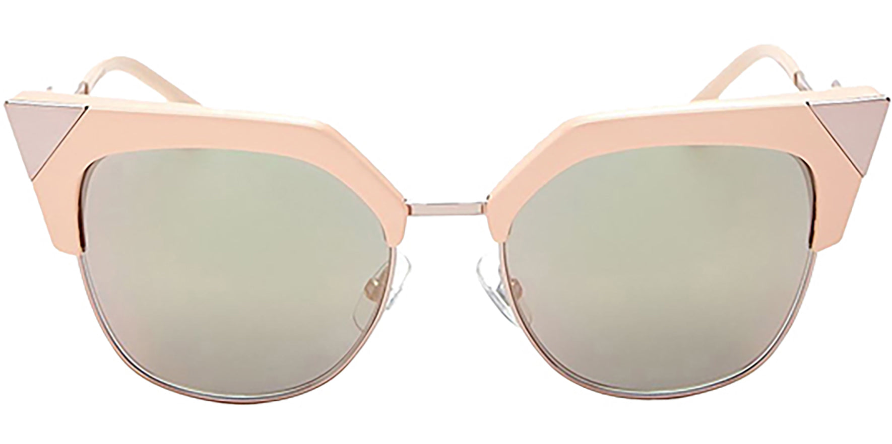 Fendi Iridia Cat-Eye w/ Peaked Stud Tip Detail - Eyedictive