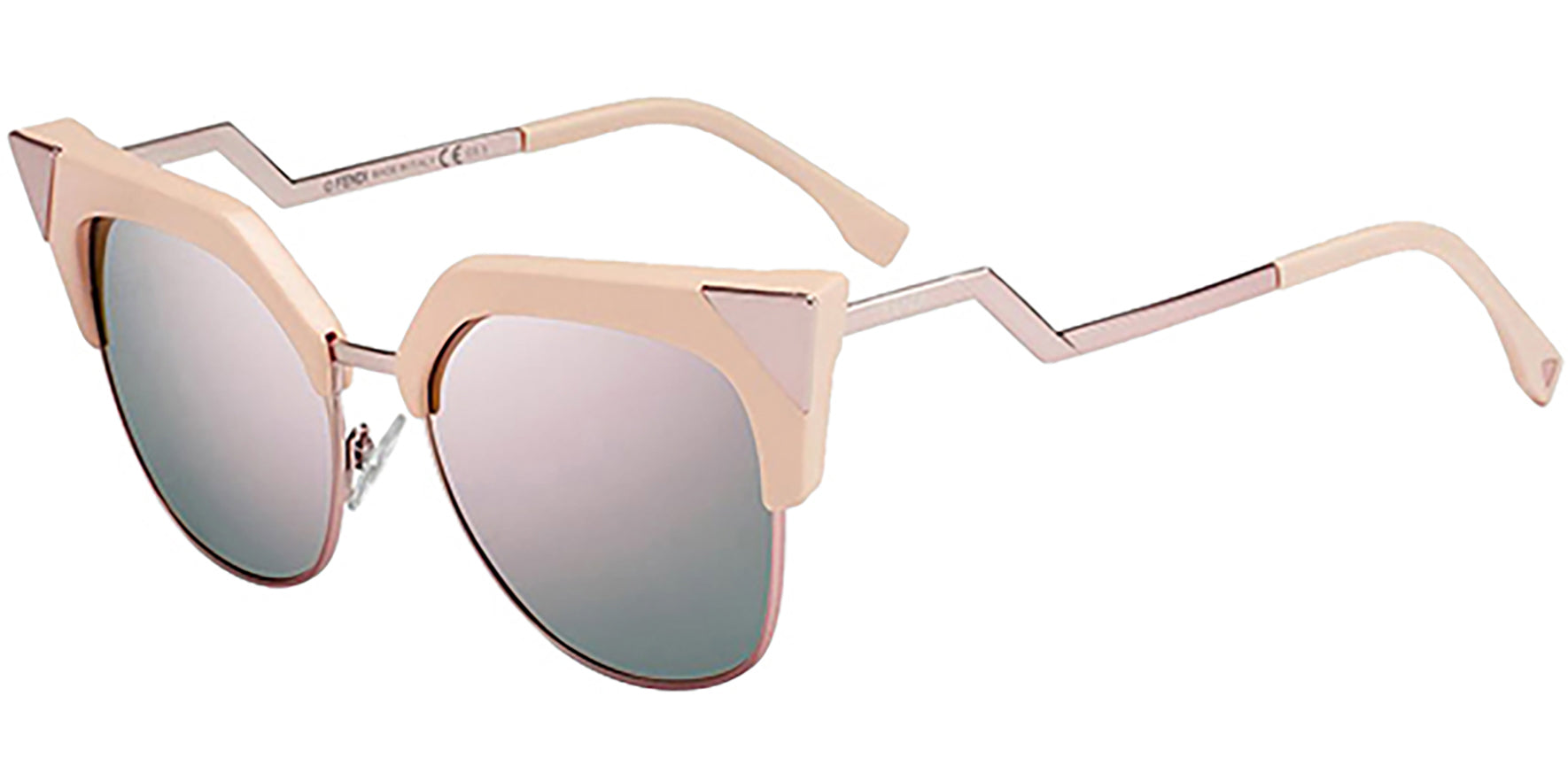 Fendi Iridia Cat-Eye w/ Peaked Stud Tip Detail - Eyedictive