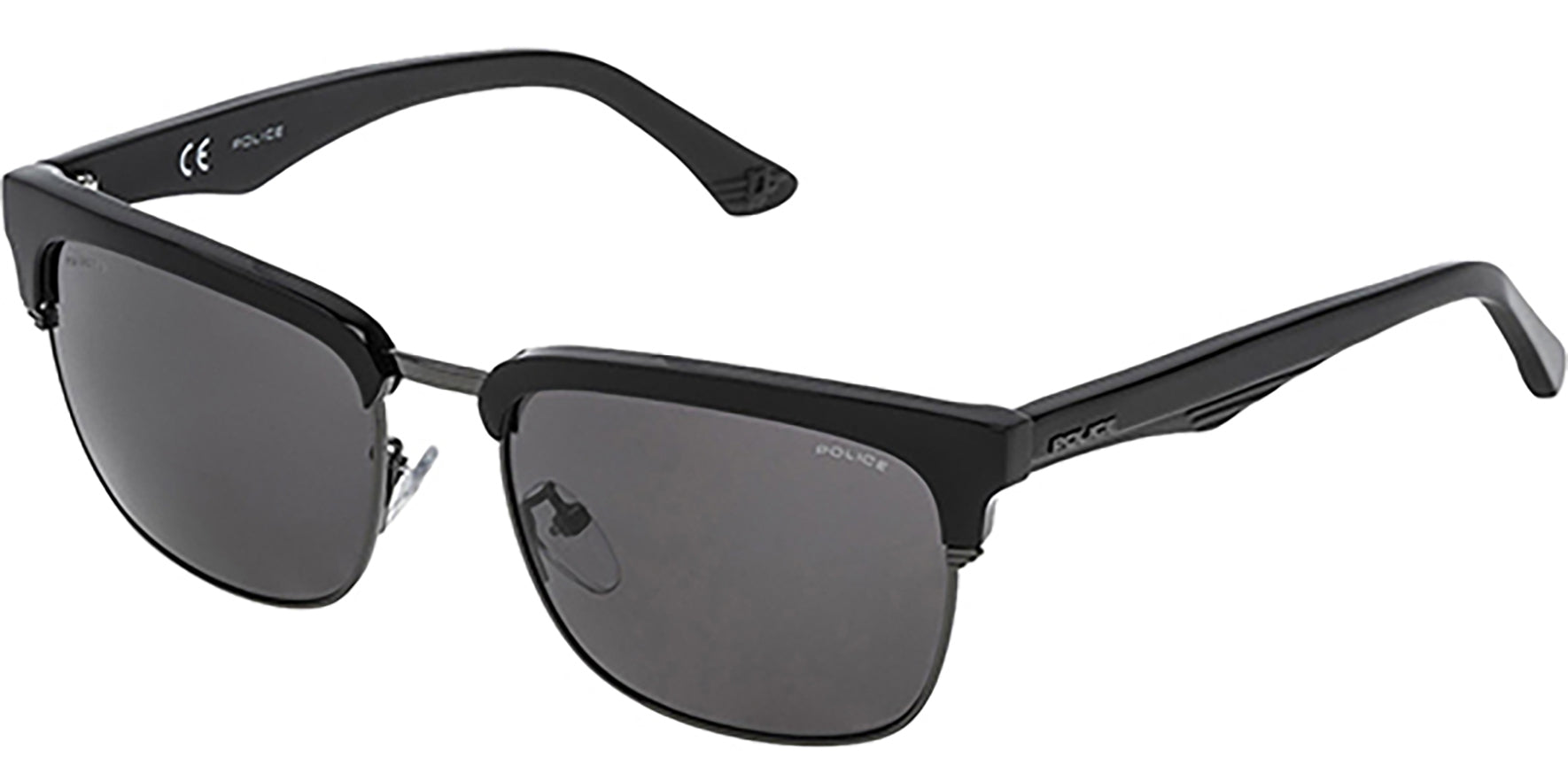 Police Blackbird 1 Polarized Browline Classic - Eyedictive