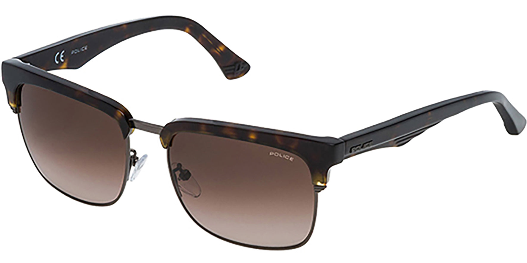 Police Blackbird 1 Polarized Browline Classic - Eyedictive