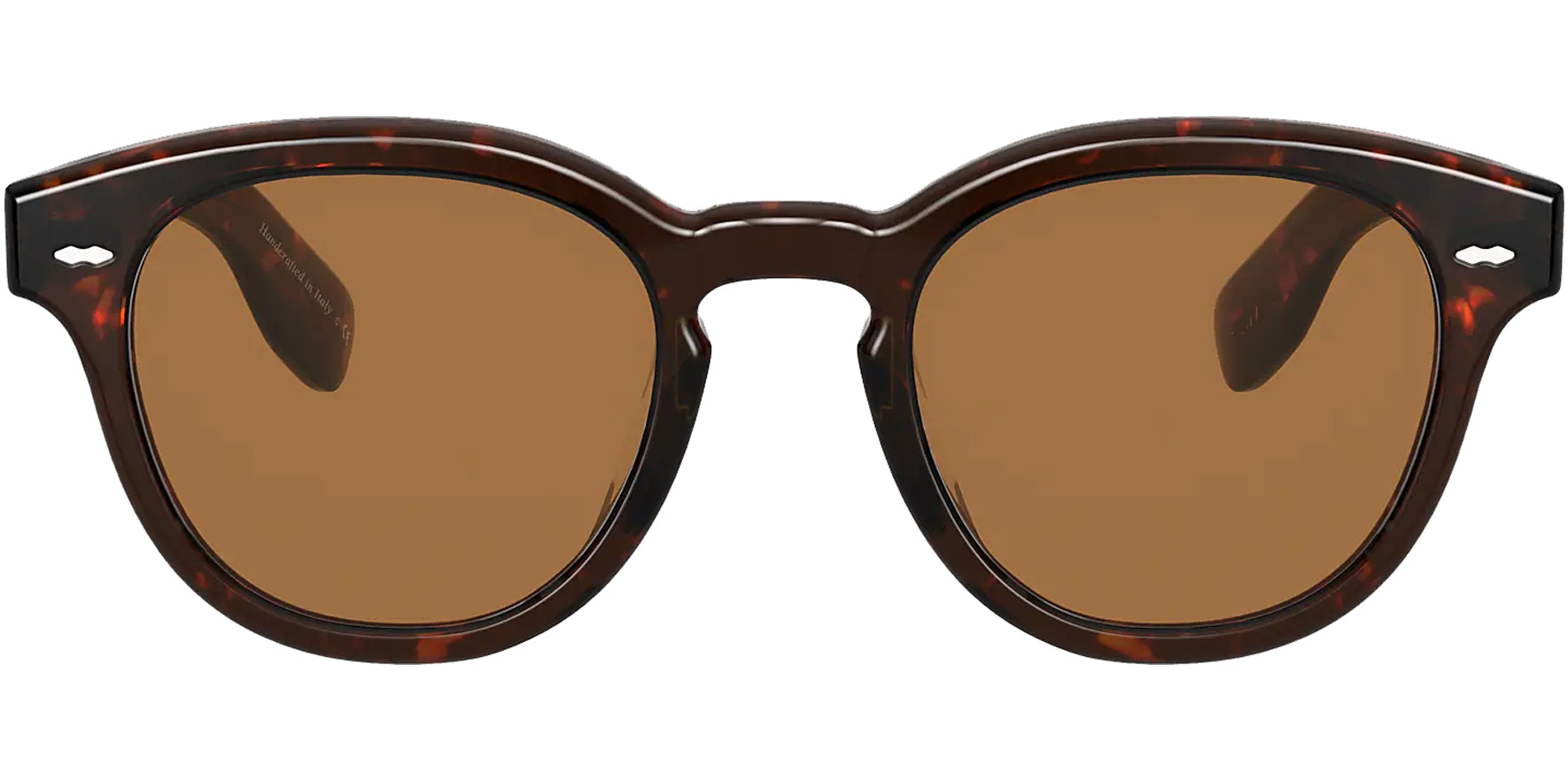 Oliver Peoples Cary Grant DM2 Brown Round - Eyedictive