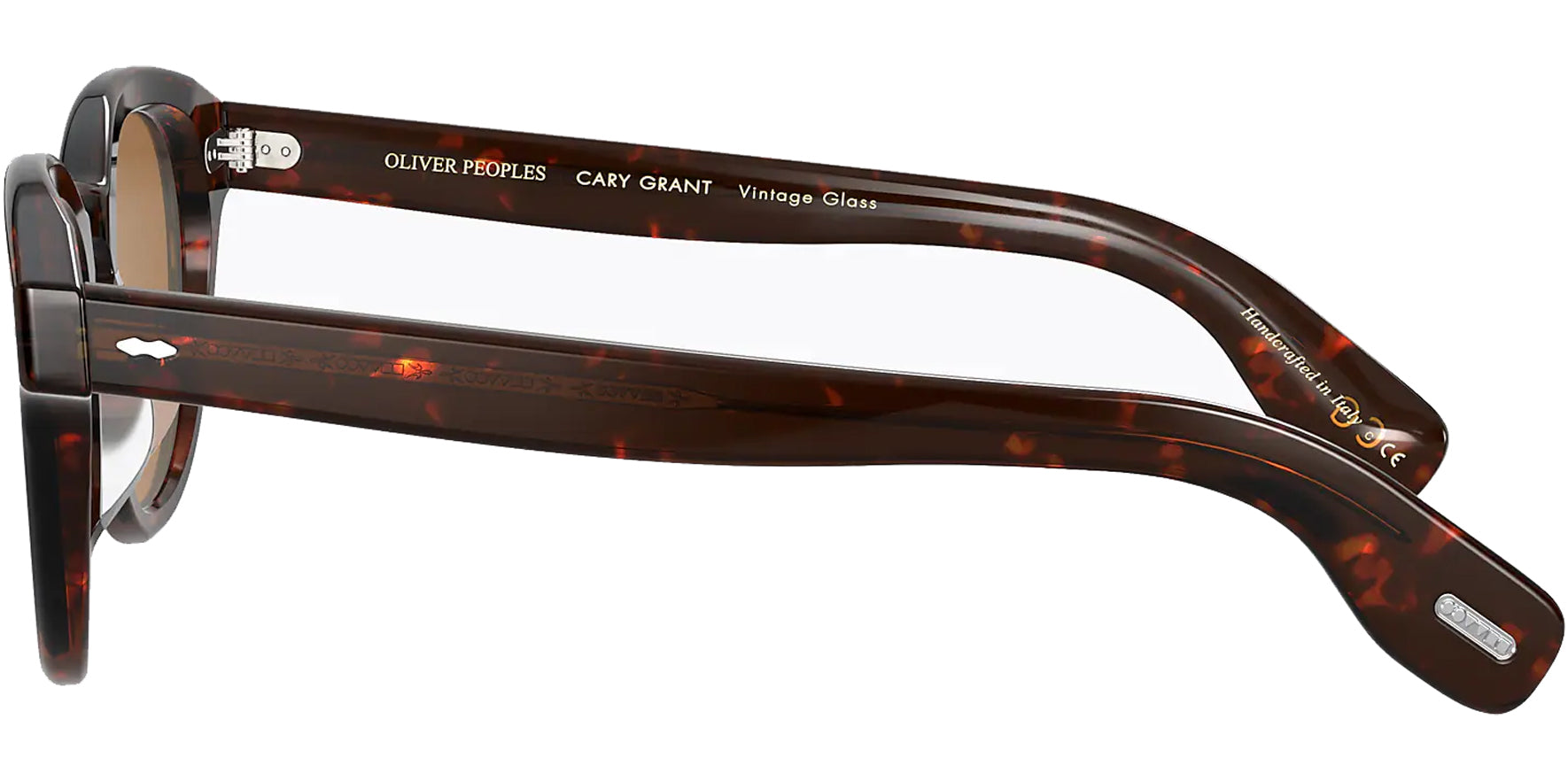 Oliver Peoples Cary Grant DM2 Brown Round - Eyedictive