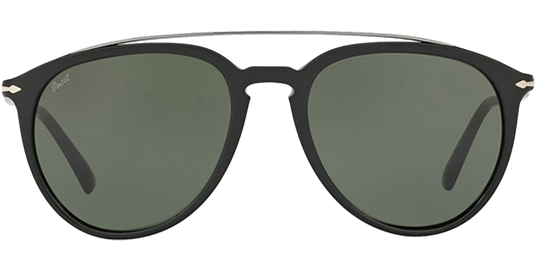 Persol Black Pilot w/ Glass Lens - Eyedictive