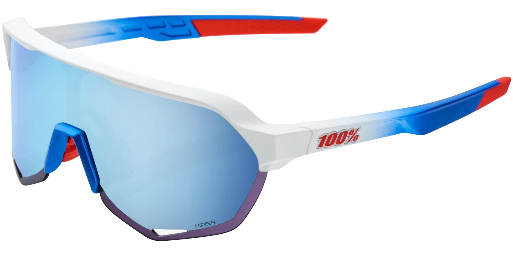 100% S2 TotalEnergies Team Matte White Shield w/ Bonus Lens