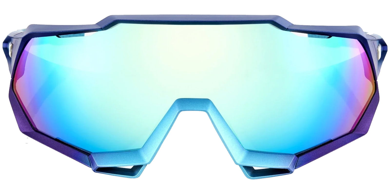 100% Speedtrap Matte Metallic Into The Fade Shield w/ Bonus Lens - Eyedictive