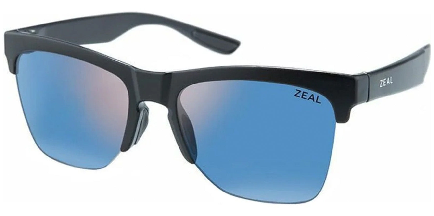 Zeal Palisade Polarized Semi-Rimless Brow-Line Sport