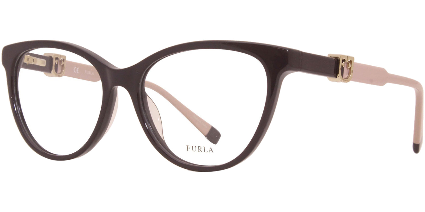 Furla Cat-Eye Eyeglasses w/ Spring Flex Hinges