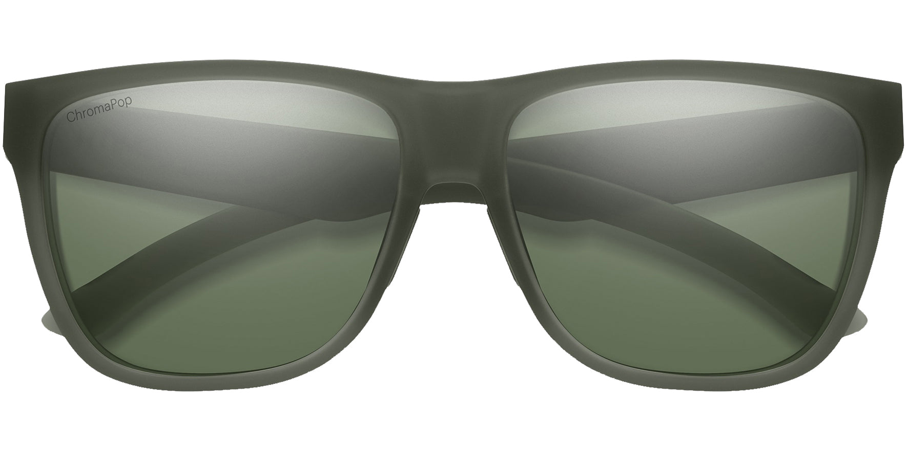 Smith Optics Lowdown XL 2 Polarized ChromaPop Matte Moss Crystal Soft Square