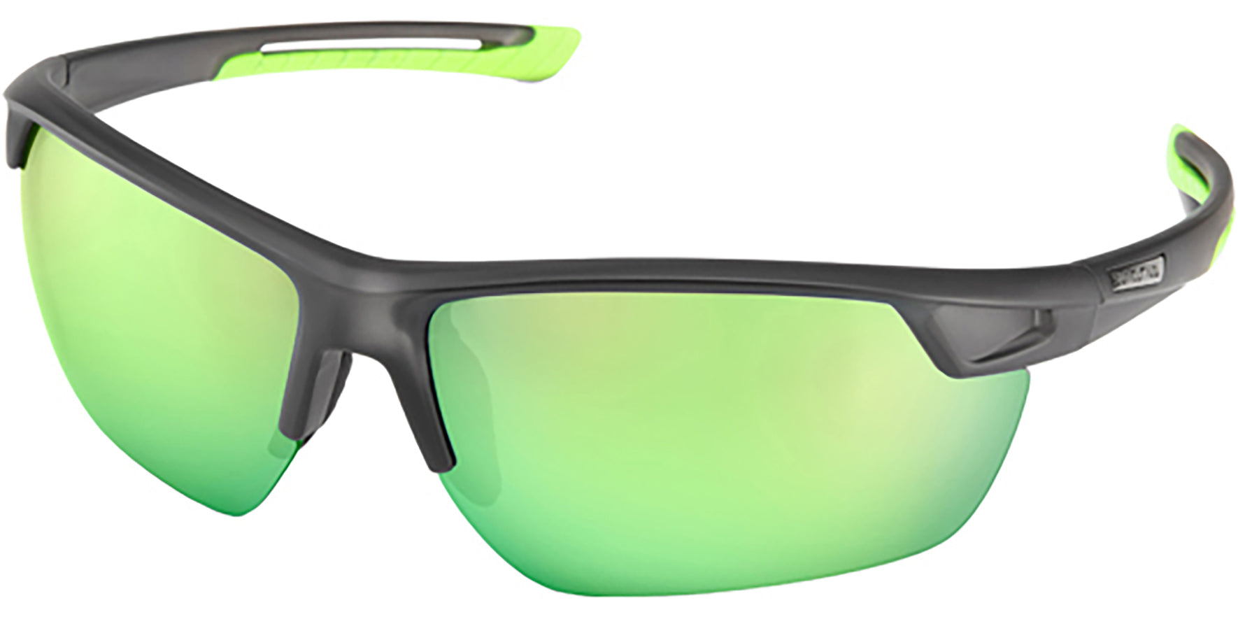 Suncloud Contender Polarized Matte Smoke Wrap - Eyedictive