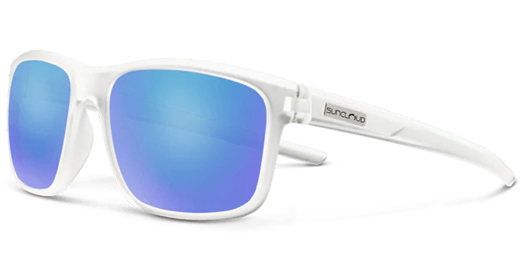 Suncloud Respek Polarized Matte Crystal w/ Mirror Lens