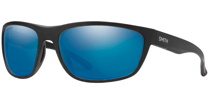 Smith Redding Polarized ChromaPop Rectangle Wrap w/ Mirror Glass Lens