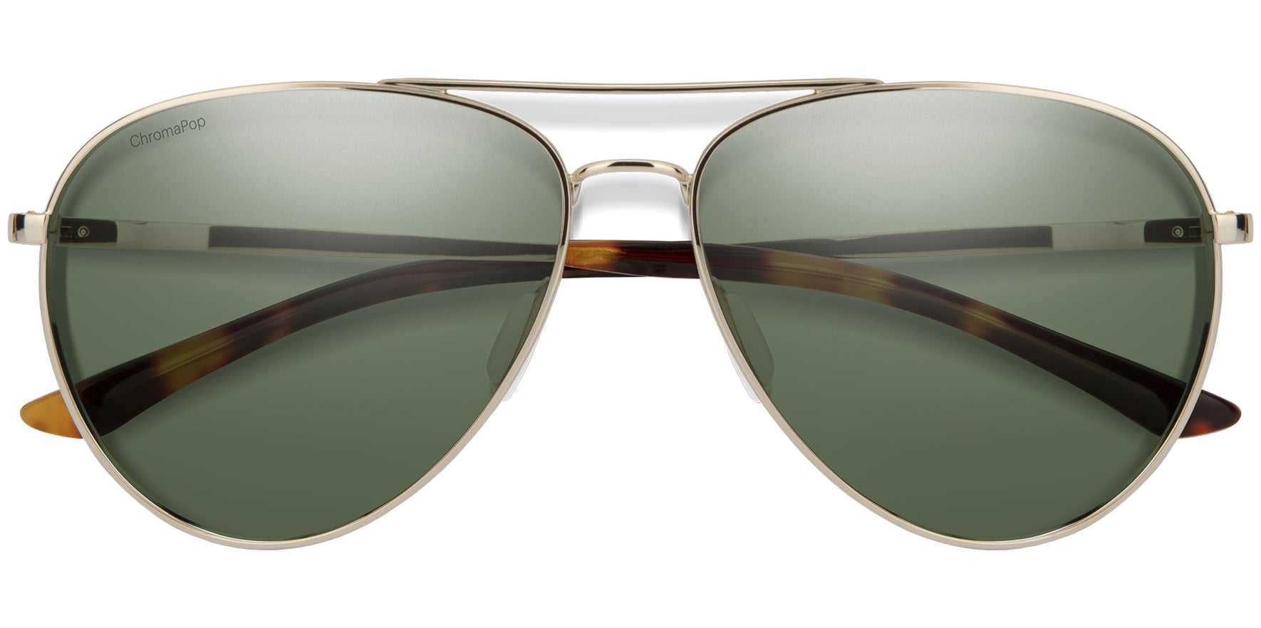 Smith Optics Layback Polarized ChromaPop Gold-Tone Aviator