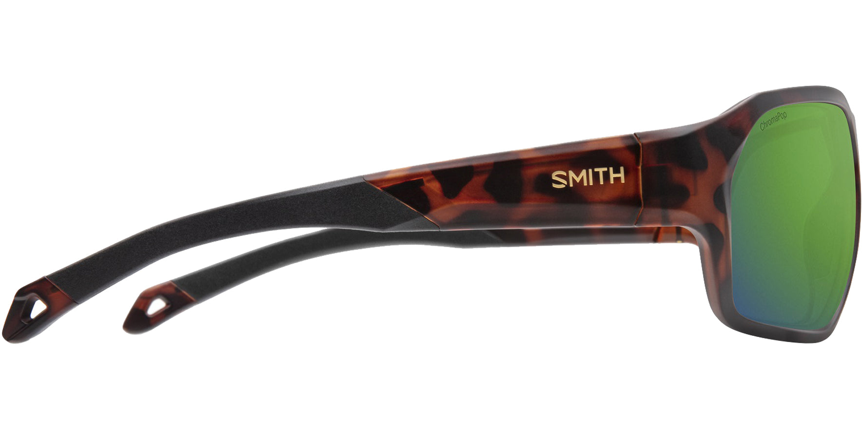 Smith Optics Deckboss Polarized ChromaPop Matte Tortoise Wrap - Eyedictive