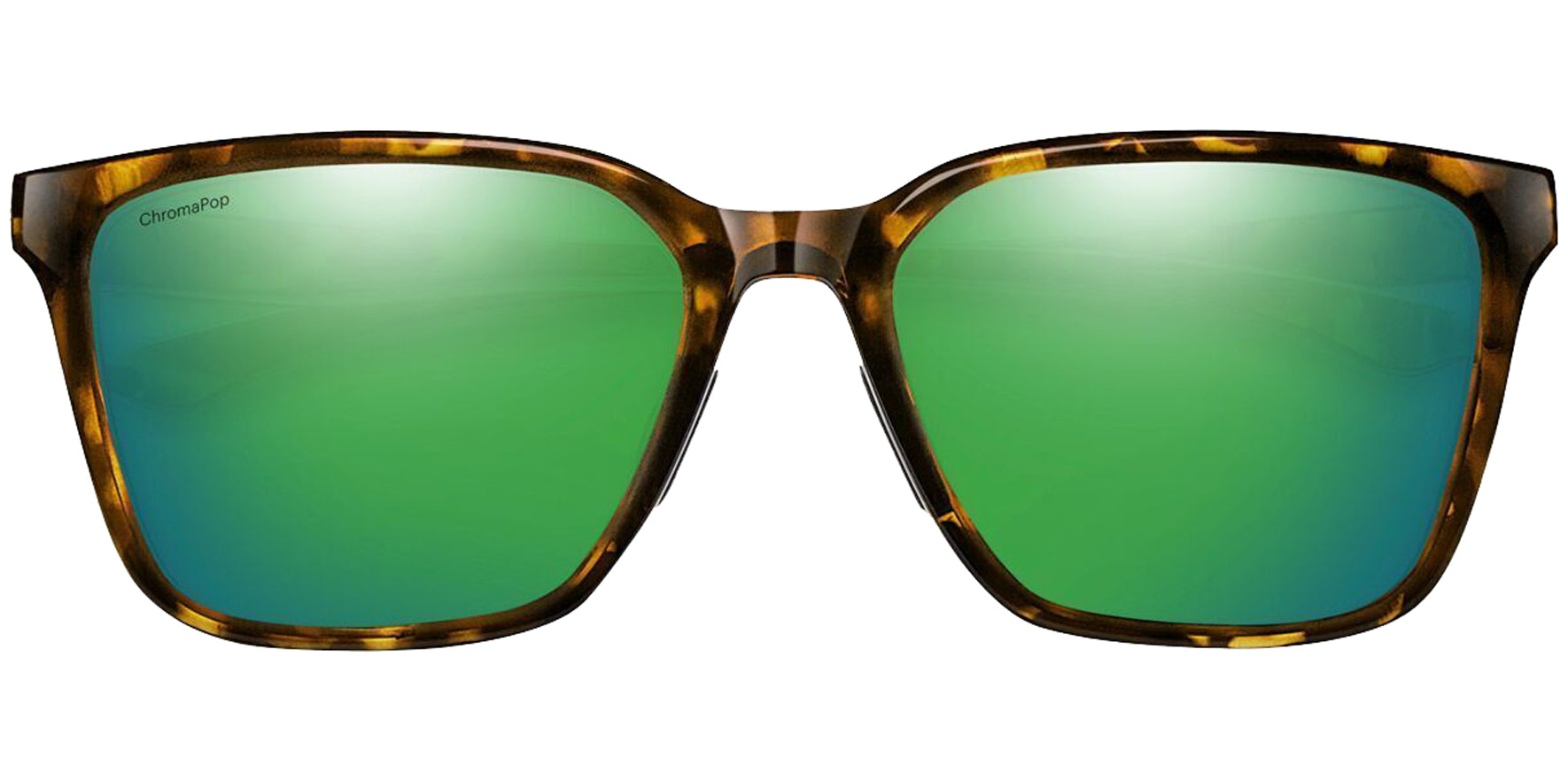 Smith Optics Shoutout Polarized ChromaPop Tortoise Square Sport w/ Glass Lens - Eyedictive