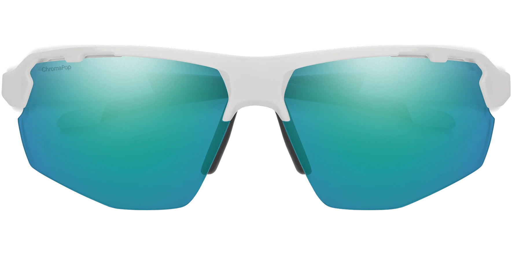 Smith Optics Resolve ChromaPop White Semi-Rimless Wrap w/ Bonus Lens