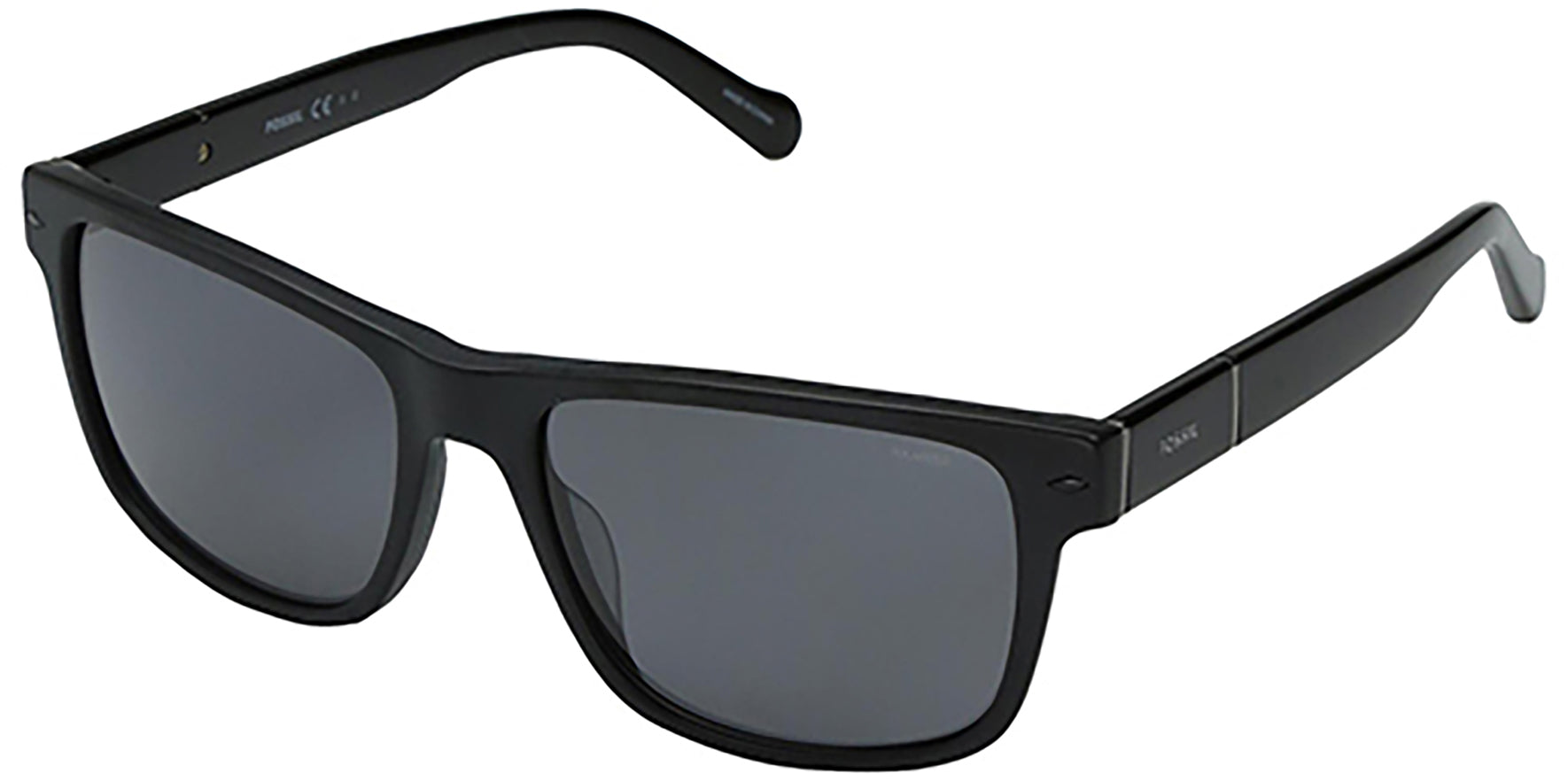 Fossil Polarized Classic Black Square - Eyedictive