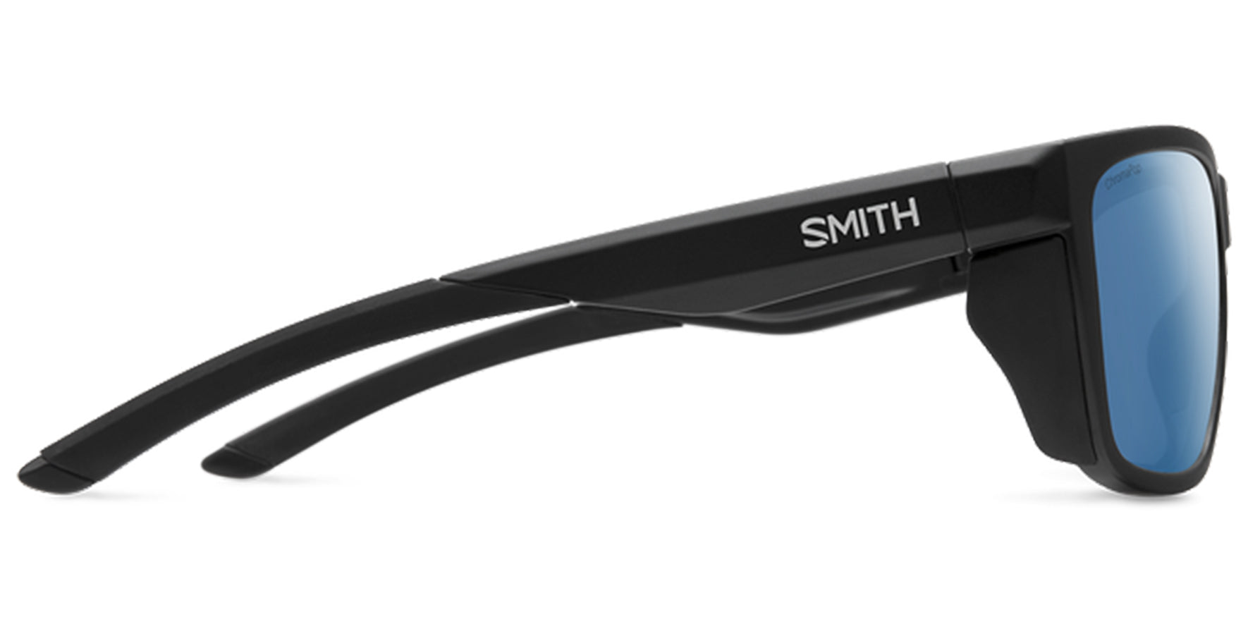 Smith Longfin ChromaPop Polarized Matte Black w/ Glass Lens