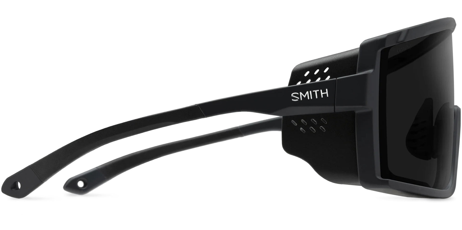 Smith Optics Pursuit ChromaPop Black Sport Shield w/ Bonus Clear Lens