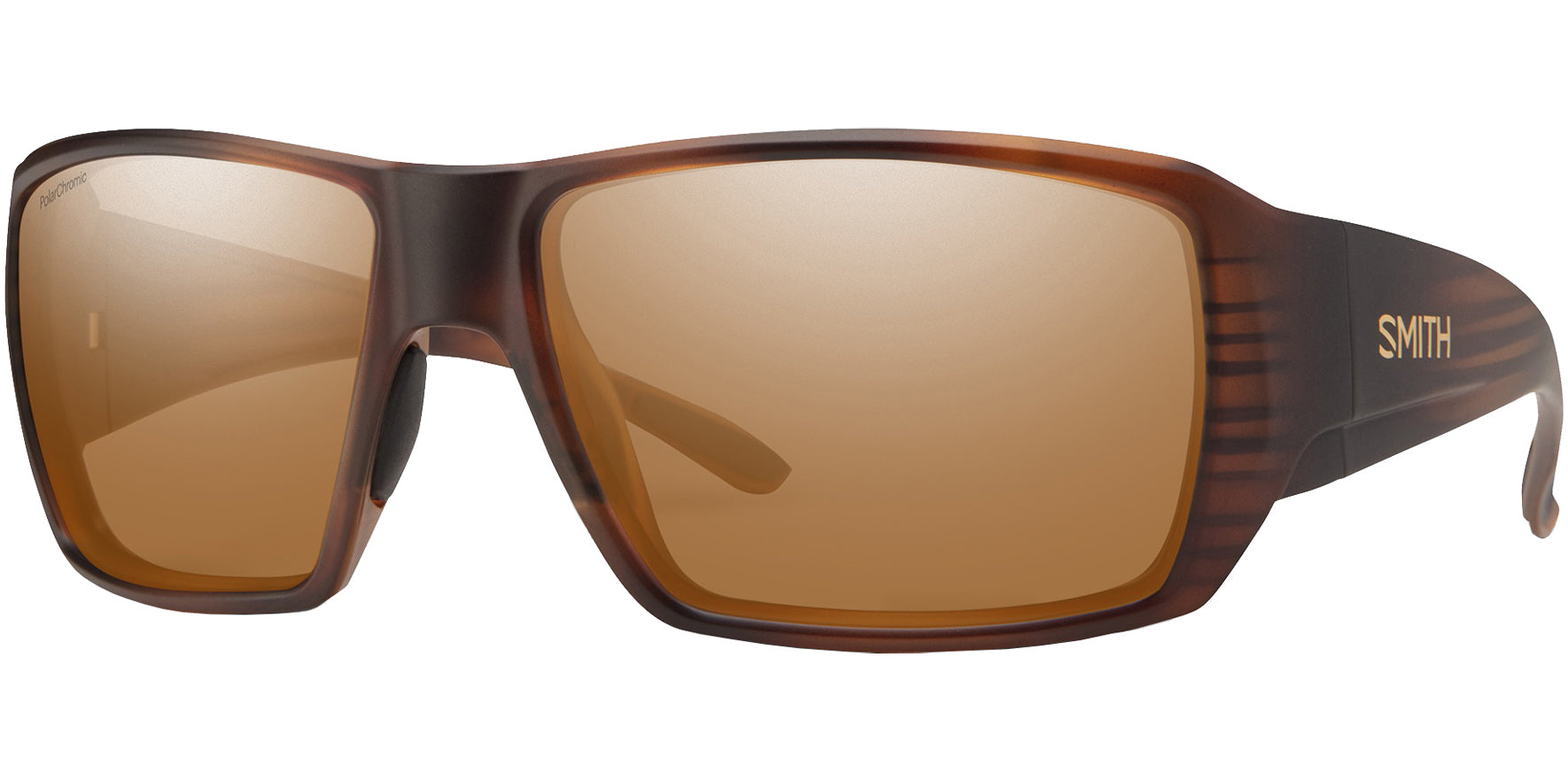 Smith Optics Guide's Choice S Polarized Polarchromic Matte Tortoise Wrap w/ Glass Lens