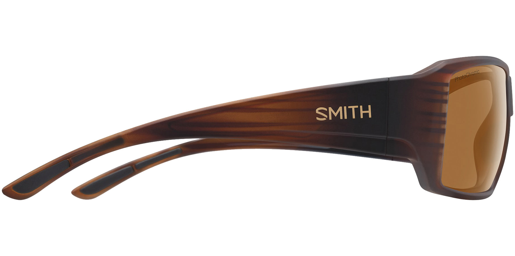 Smith Optics Guide's Choice S Polarized Polarchromic Matte Tortoise Wrap w/ Glass Lens