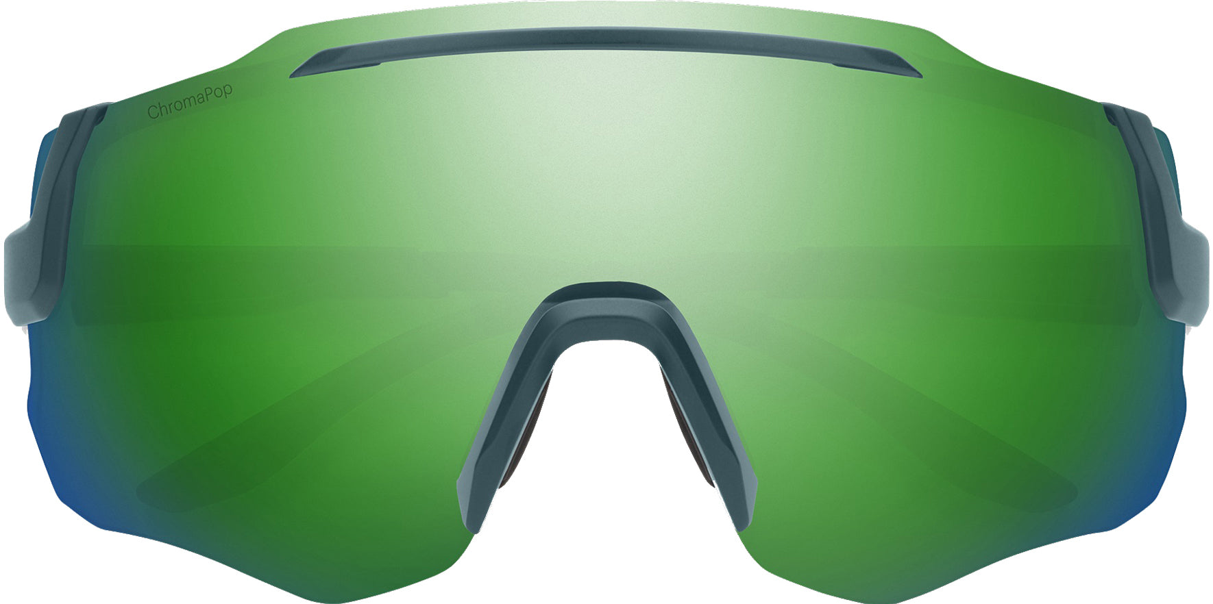 Smith Optics Momentum Matte Stone ChromaPop Shield w/ Mirror Lens