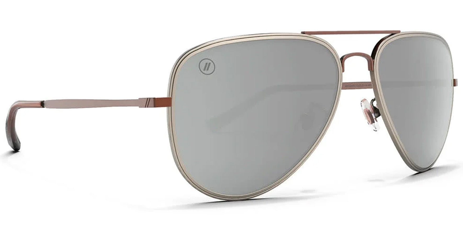 Blenders A Series Polarized Classic Aviator w/ Mirrored Lens