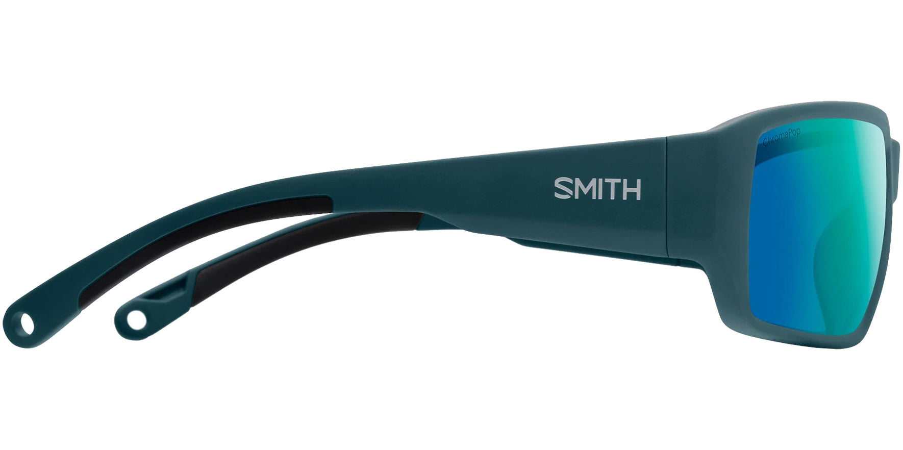Smith Optics Hookset Polarized ChromaPop Matte Pacific Wrap w/ Glass Lens