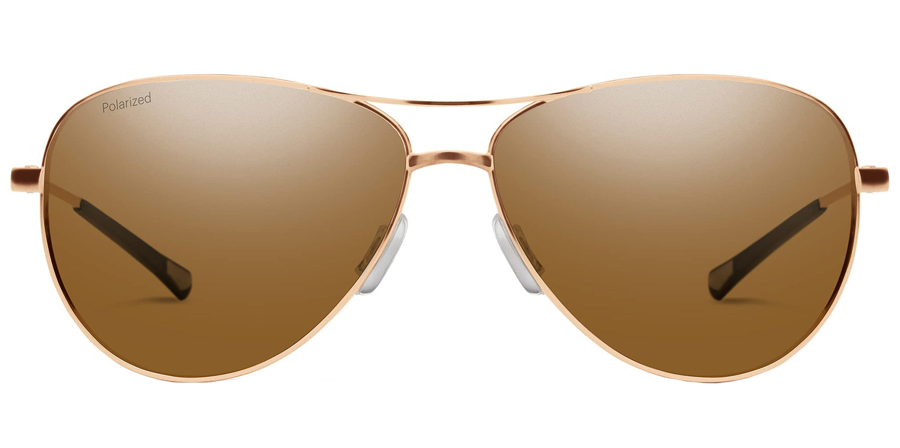 Smith Optics Langley Polarized Stainless Steel Aviator