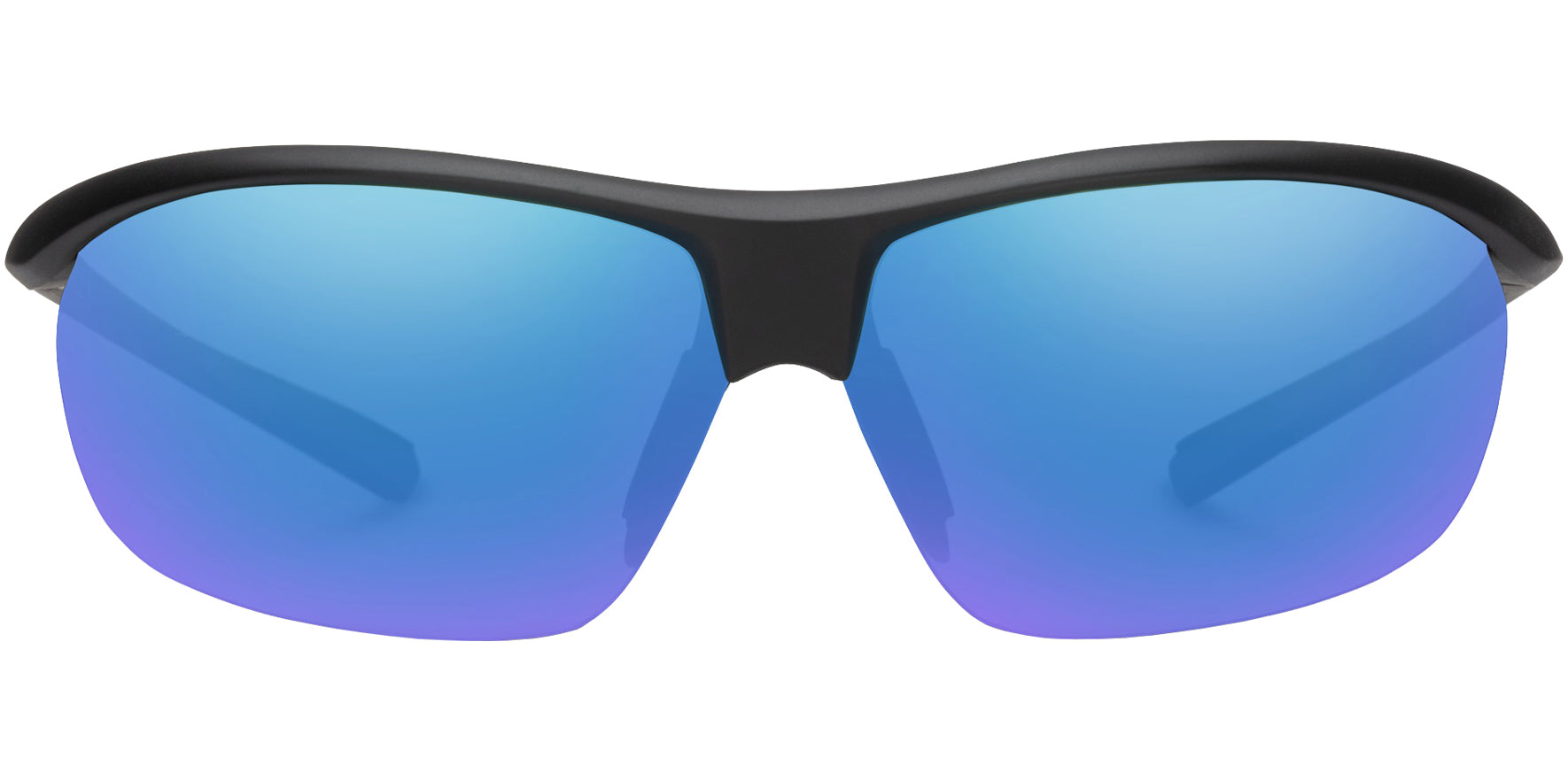 Suncloud Zephyr Polarized Semi-Rimless Wrap w/ Mirror Lens