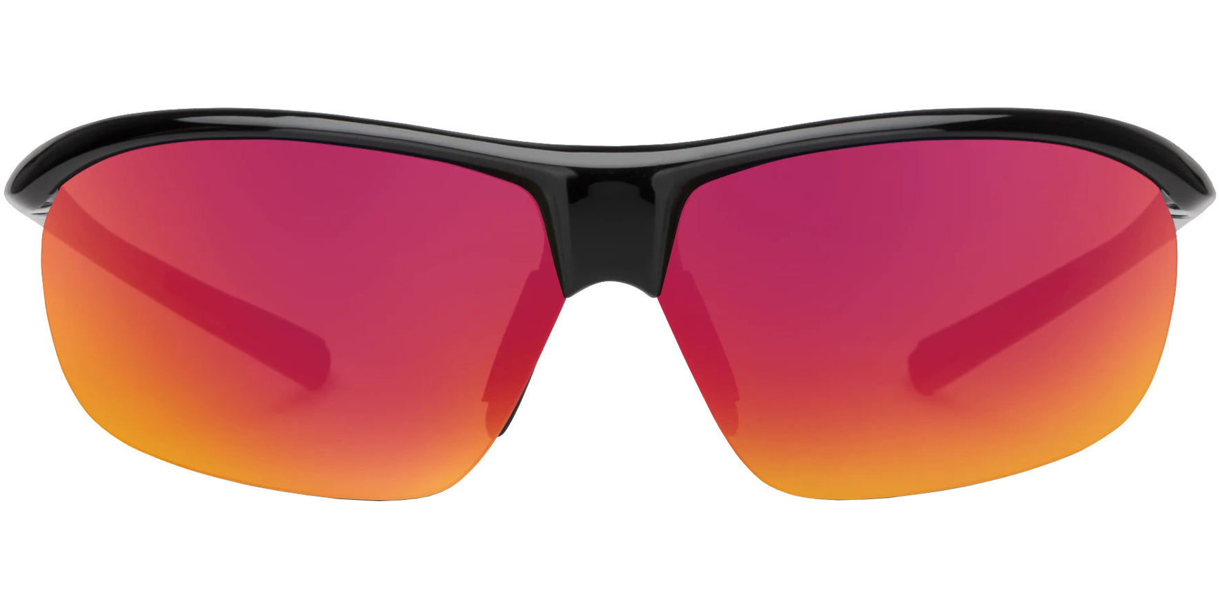 Suncloud Zephyr Polarized Semi-Rimless Wrap w/ Mirror Lens