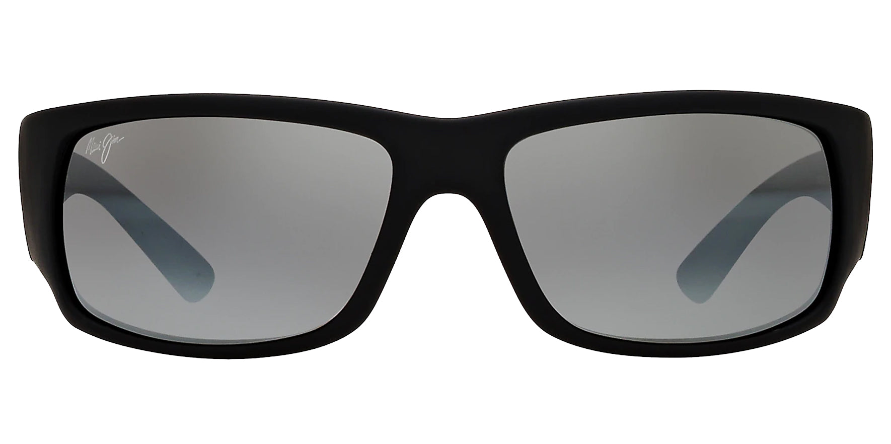 Maui Jim World Cup Polarized Matte Black Rubber Sports Wrap - Eyedictive