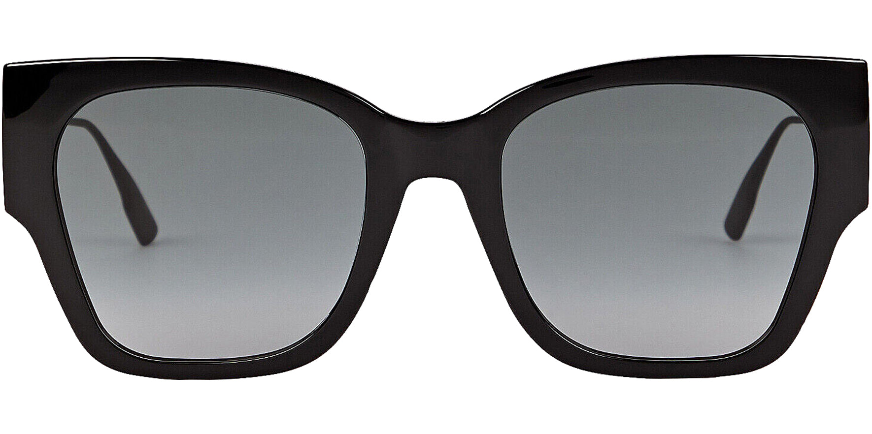 Dior 30Montaigne1 Black Oversize Square w/ Gradient Lens - Eyedictive